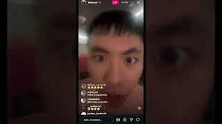 Ray and Kai have a water bottle fight full ig live