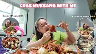 Female Mud Crab Full of Aligue | Mukbang ASMR
