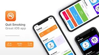 Quit Smoking - iOS app source code - SwiftUI app