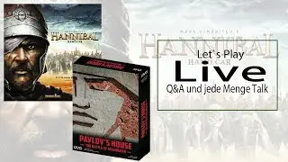 Hannibal & Hamilcar + Pavlov's House mit Jochen Live Brettspiel Let`s Play inkl. Q&A & Talk Wdh.