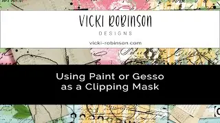 Using Paint or Gesso Elements as Photo Masks in Photoshop