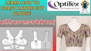 How to Make a Choli Cut Blouse | Choli Cut Blouse for Beginners.! DIY Choli Cut Blouse.