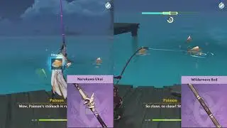 Inazuma Fishing Rod (Narukawa Ukai) Vs Wilderness Rod