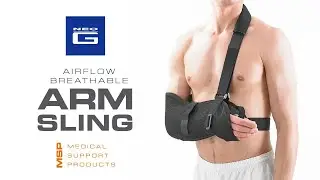 Neo G Airflow Breathable Arm Sling // How to Apply Guide
