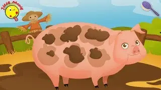 Piszkos farm mese- Pistike állatokat gondoz a farmon- animal farm cartoon Játékmesék