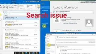 outlook search not working after windows 11 / How to used outlook advanced search for exact result ?