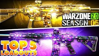 TOP 5 *META* ASSAULT RIFLE LOADOUTS in WARZONE 2 SEASON 5! 👑 (Warzone Best Loadouts) - MW2