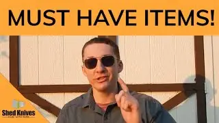 10 Items YOU Need For Blade Show Atlanta 2023 | Shed Knives #shedknives