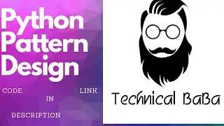 Python pattern design | tkinter tutorial | python gui | tutorial python pattern programs