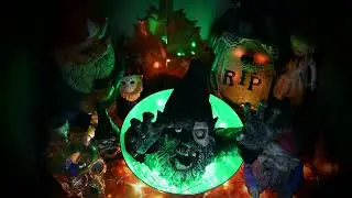 Spooky fireplace