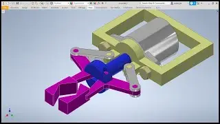 Brazo Robótico en Inventor 2021 - Mecanismo