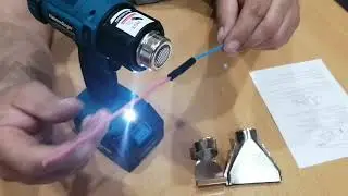 БЕСПРОВОДНОЙ ТЕПЛОВОЙ ТЕРМОУСАДОЧНЫЙ ПИСТОЛЕТ  Heimerdinger LB122