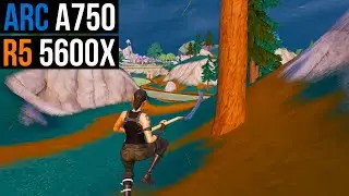 Intel ARC A750 | Fortnite | 1080p | Performance Mode