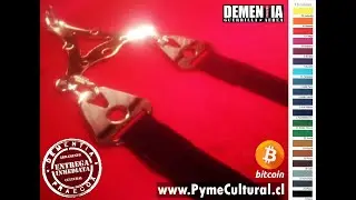 ★ Otro STRAPS acero CROMADO 5 mm MORADO | 19 COLORES ELECCION l PymeCultural.cl | 25 años DEMENTIA ★