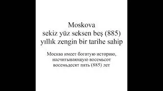 Moskova sekiz yüz seksen beş 885 yıllık zengin bir tarihe sahip