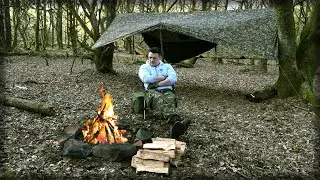 UK Wild Camping In Hammock | Visiting an Ancient Manor