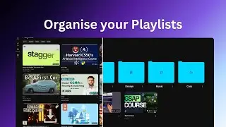 Folder Flow  Browser Extension – Organize YouTube Playlists into Folders
