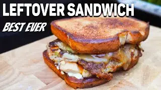 Leftovers Turkey Sandwich | Blackstone Griddle
