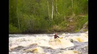 Надувной каяк Волхов-360 от компании Планета Вода 