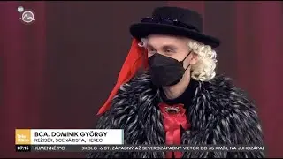 Tv Markíza - Teleráno: Dominik György (Dotýkání)