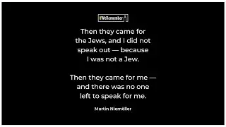 The story of Pastor Martin Niemöller