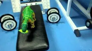 The Cute Pleo At The Gym!