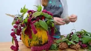 Собираем Тыкву на Halloween с цветами | ArtHolidays