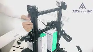 Z axis upgrade synchronous belt and support rod operation video for Ender 3 S1 and S1 Pro