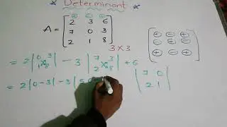 HOW TO find DETERMINANT of 2×2 & 3×3 MATRICES quickly  ?? by"ONE DAY BATTING"