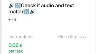 🔊🔡Check if audio and text match🔡🔊 | Training 100% accepted | Complete work guide | Toloka Yandex