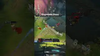 New DOTA 2 Ringmaster Demo! Broken or GG?  #dota2 #dota2gameplay #ringmaster #shorts