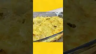Запечённая картошка с мясом в духовке 