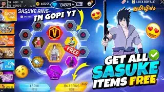 🤯SASUKE BUNDLE 1 SPIN TRICK TAMIL 🔥❗ | HOW TO GET SASUKE BUNDLE IN FREE SPIN TAMIL 🙂