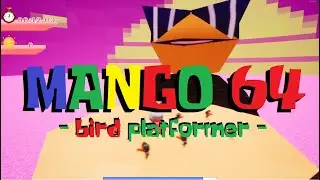 a retro bird platformer - Mango 64 🥭