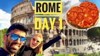 FIRST day in Rome Babymoon | Colosseum Review |