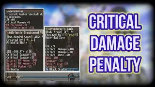 The Reason Why Don't Stack Too Many Critical Damage [ToramOnline]