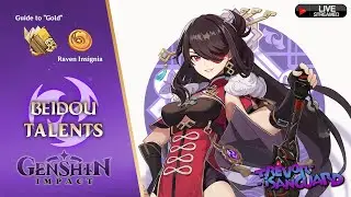 (AR 45) LIVE Part 2 of the new event! Beidou Talent farming!  (Genshin Impact)