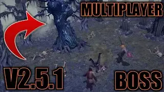 HOW TO KILL MULTIPLAYER BOSS?! V2.5.1 MULTIPLAYER BOSS UPDATE! - Grim Soul: Dark Fantasy Survival