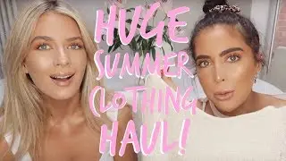HUGE SUMMER CLOTHING HAUL! | Sophia and Cinzia
