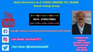 Stack Using Array in Data Structure Using C Programming Language