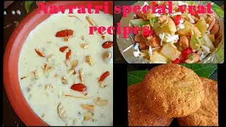 3 Easy & Quick vrat recipes l Navratri special vrat recipes