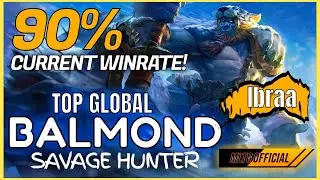 WHY NO BAN BALMOND, BRO? TOP GLOBAL BALMOND BEST BUILD AND EMBLEM GAMEPLAY | Ibraa | MLBB