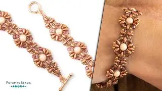 Noble Path Bracelet - DIY Jewelry Making Tutorial by PotomacBeads