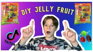 How To Make HOMEMADE Jelly Fruit Candy (Tutorial) 