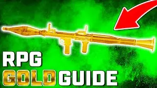 FASTEST WAY TO LEVEL UP & UNLOCK GOLD RPG IN MW2 | GOLD CAMO GUIDE