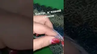 Бактус в'язаний гачком #prigriz #бактусвязанийгачком #яквязатибактус #crochet #baktus #crochetdiy