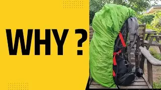Why? Backpack Covers are useless #gear #hiking #tips