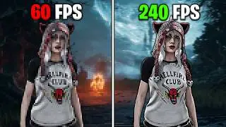 240 FPS METHOD IN DBD⭐| NON-BANNABLE🔥|