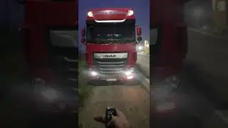 Daf евро 6Проверка лампочек ,Daf XF 480#SHORTS бета