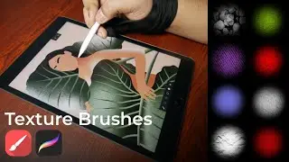 New Realistic texture brushes for 